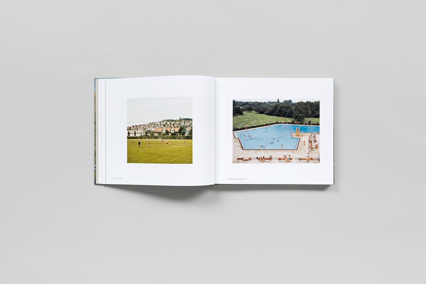 A spread from the Andreas Gursky catalogue.
